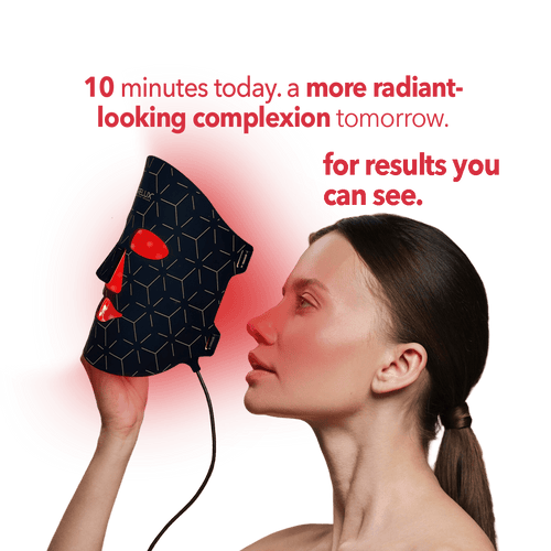 AURELUX™ LED Light Skin Rejuvenation Therapy Face Mask (black) - The Red Light Store