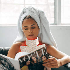 AURELUX™ LED Light Skin Rejuvenation Therapy Neck Deck (white) - The Red Light Store