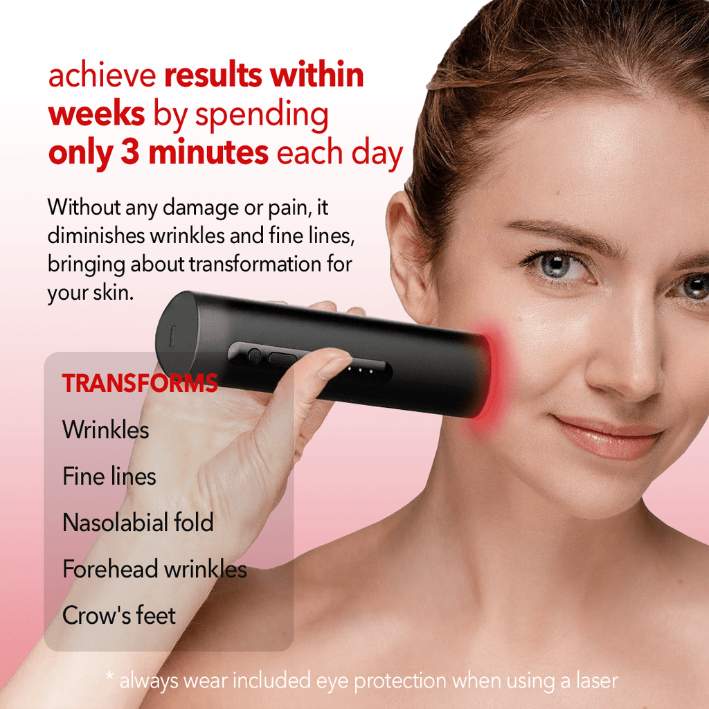 AURELUX™ LumiCore Handheld Laser Skin Rejuventation - The Red Light Store
