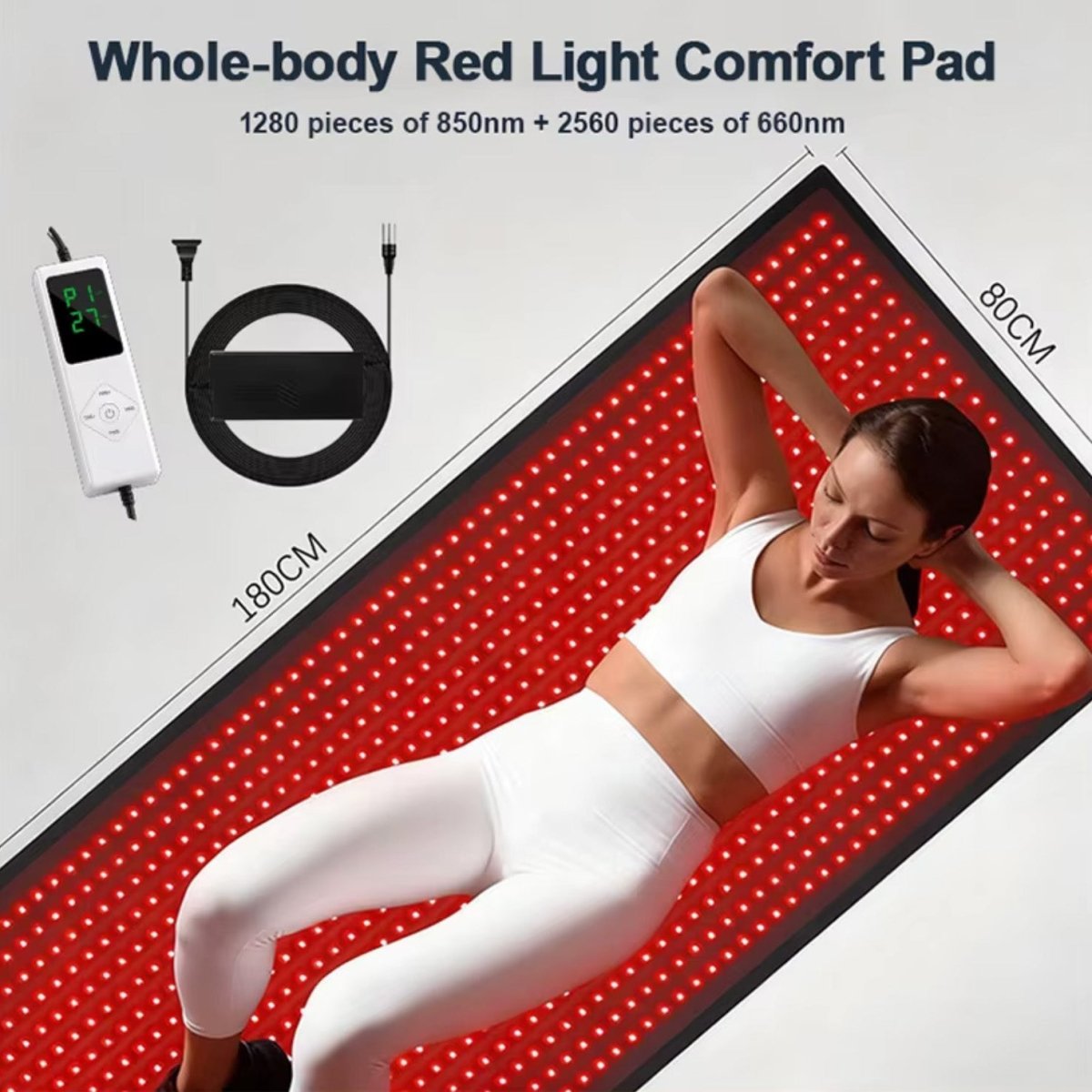 LED Red Light Mat - AURELUX BEAUTY