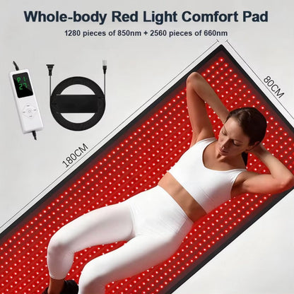 LED Red Light Mat - AURELUX BEAUTY