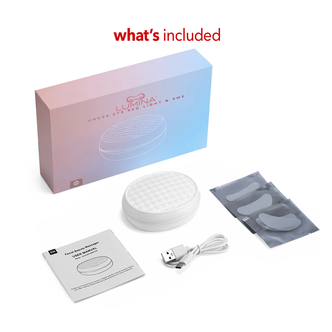 LUMINA™ Under-Eye Red Light & EMS - The Red Light Store