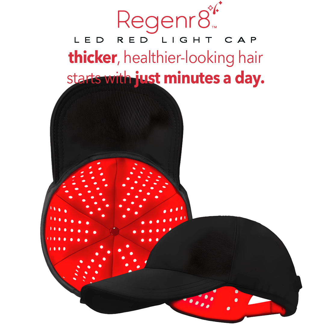Regener8™ - LED Red Light Therapy Cap for Hair Regrowth - AURELUX BEAUTY