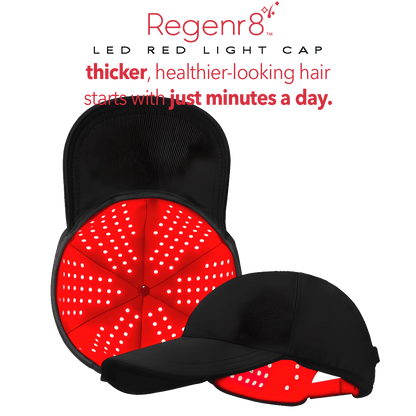 Regener8™ - LED Red Light Therapy Cap for Hair Regrowth - AURELUX BEAUTY