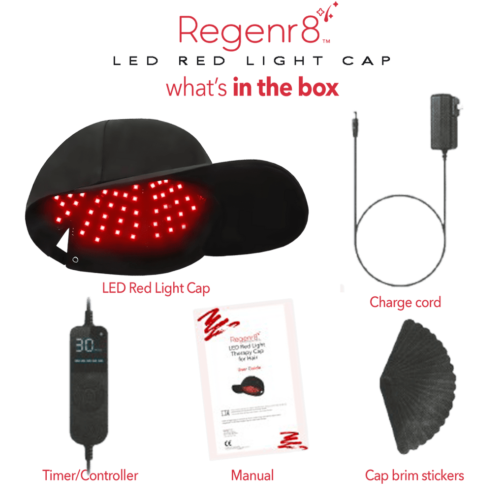 Regenr8™ - LED Red Light Therapy Cap for Hair Regrowth - The Red Light Store