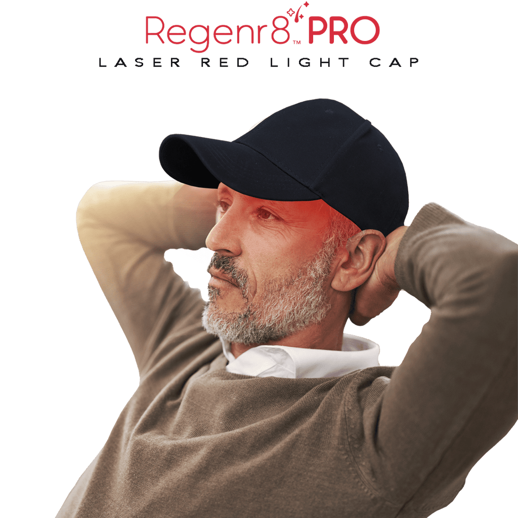 Regenr8™ Pro - 272 Laser Red Light Therapy Cap for Hair Growth (Black) - The Red Light Store