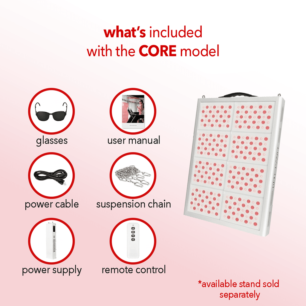 RegenWave™ Core - LED Red Light Therapy Panel with 1280 LED chips - The Red Light Store