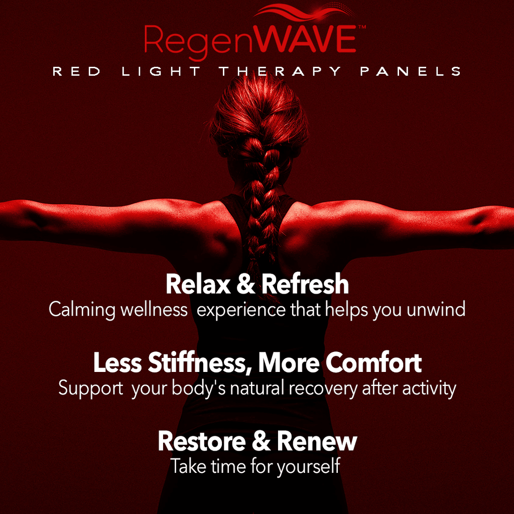 RegenWave™ Core - LED Red Light Therapy Panel with 1280 LED chips - The Red Light Store