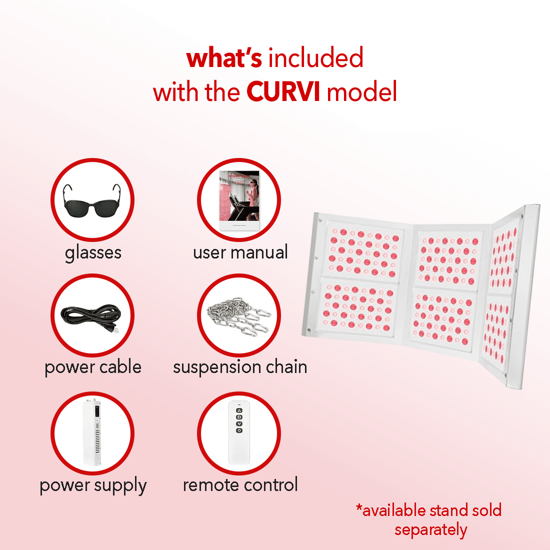 RegenWAVE™ Curvi - LED Red Light Therapy Panel with 960 LED chips - The Red Light Store