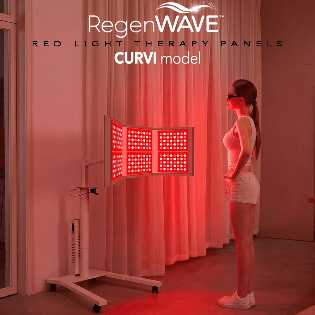 RegenWAVE™ Curvi - LED Red Light Therapy Panel with 960 LED chips - The Red Light Store