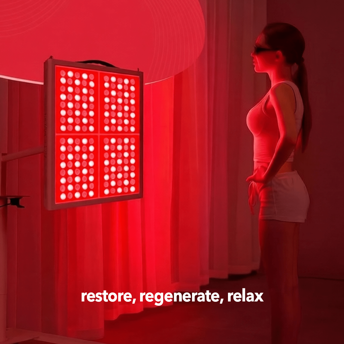 RegenWAVE™ Mini - LED Red Light Therapy Panel with 640 LED chips - The Red Light Store