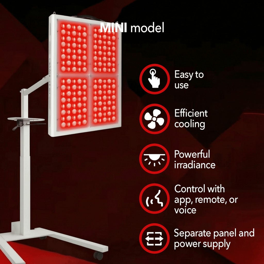 RegenWAVE™ Mini - LED Red Light Therapy Panel with 640 LED chips - The Red Light Store