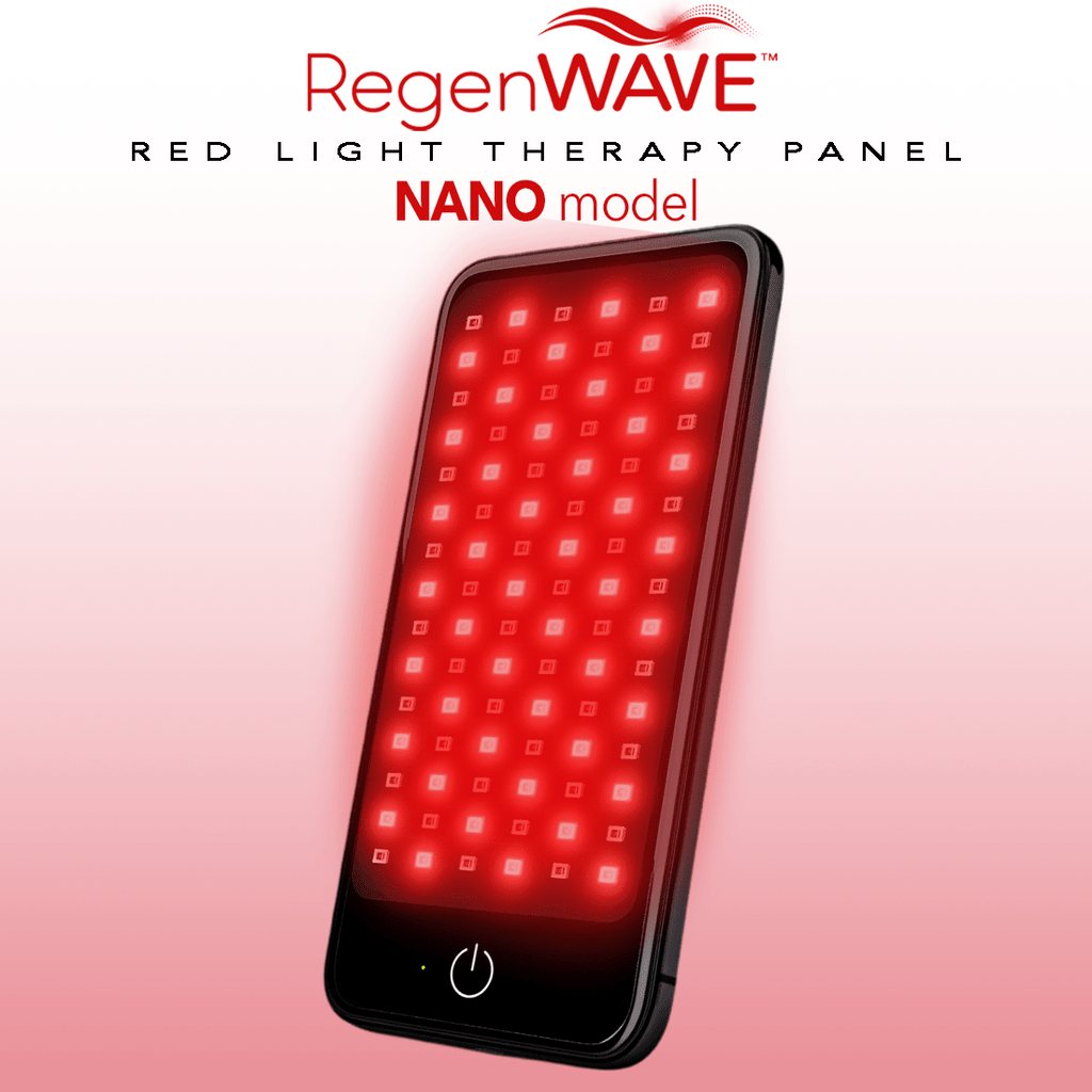 RegenWave™ Nano - Handheld LED Red Light Therapy Panel - The Red Light Store