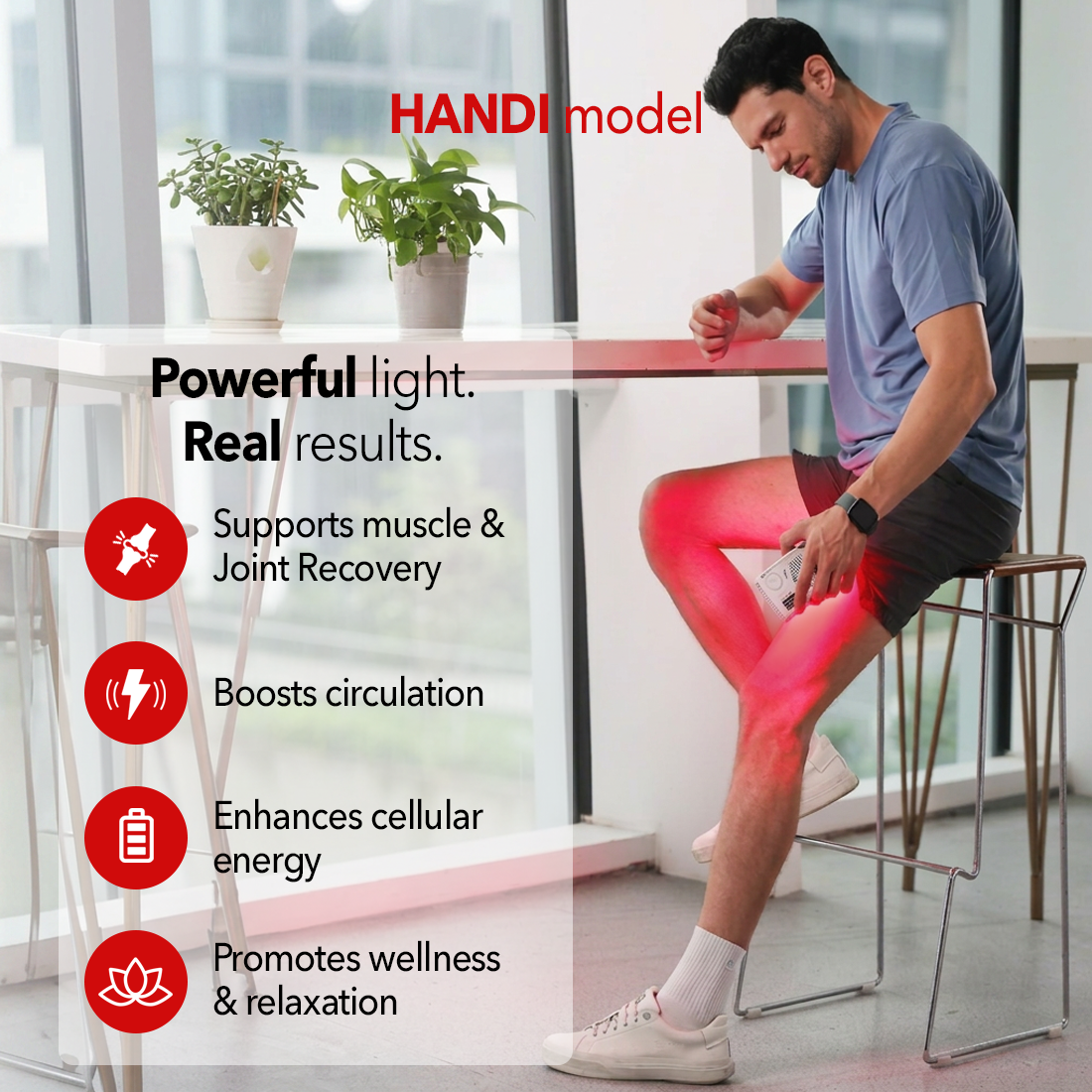 RegenWAVE™ Handi - LED Red Light Therapy Panel with 144 LED chips